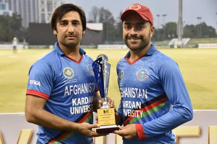 Former Afghanistan captain Asghar Afghan 