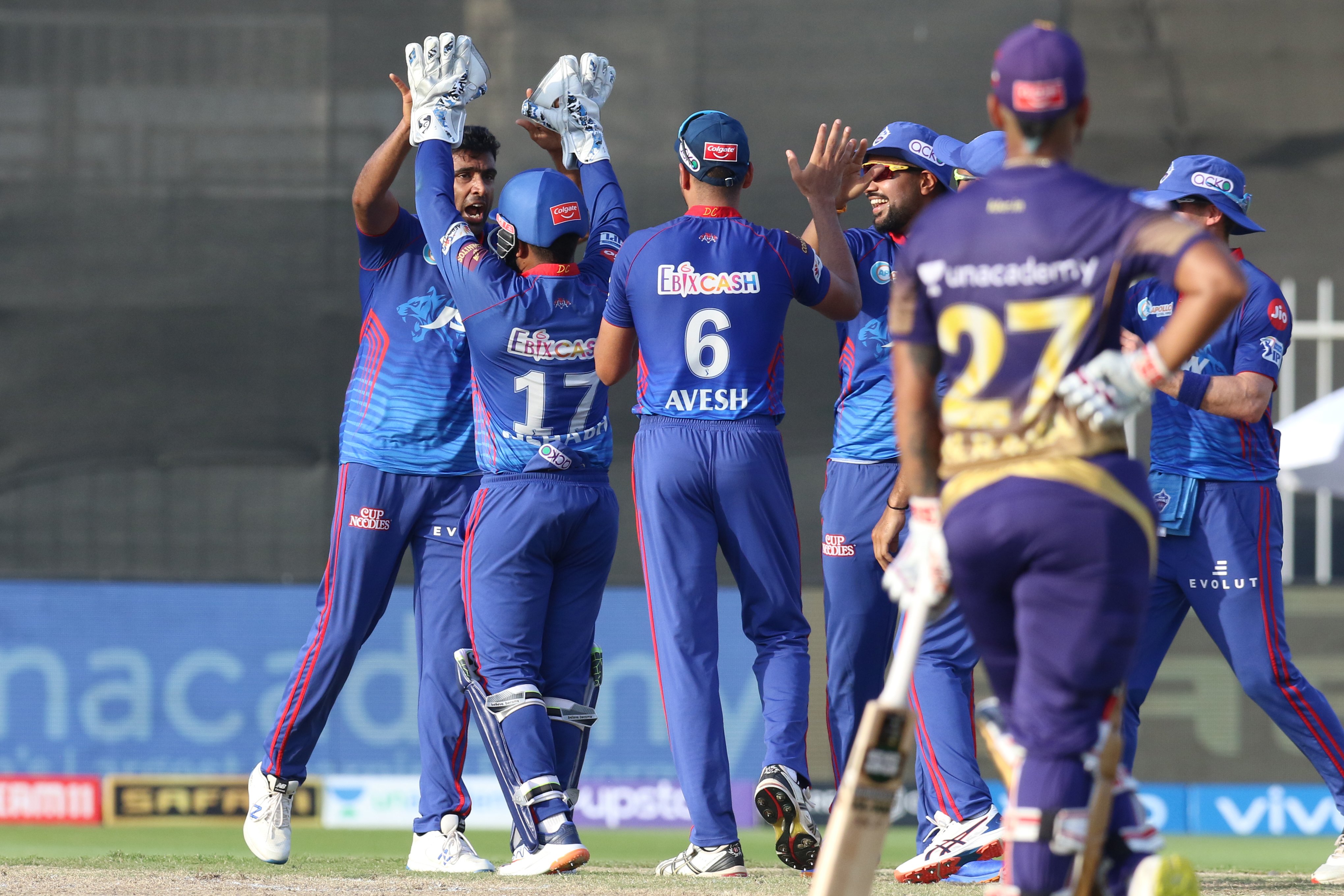 R Ashwin was involved in a heated exchange with KKR captain Eoin Morgan on Tuesday 