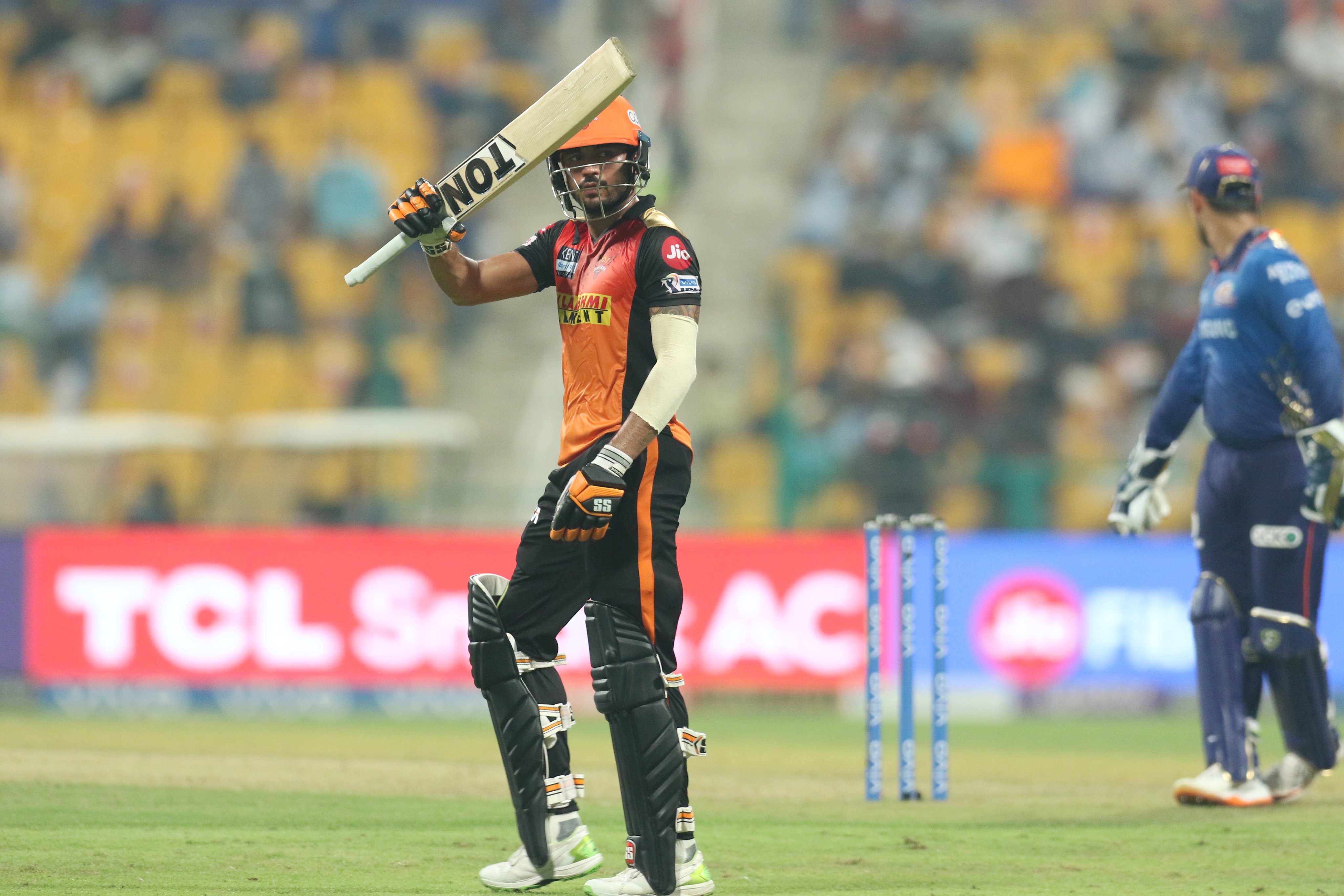Manish Pandey's fifty went in vain as SRH lost their final league match by 42 runs