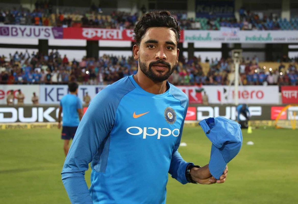 Mohammed Siraj bowled well in the first ODI against West Indies.
