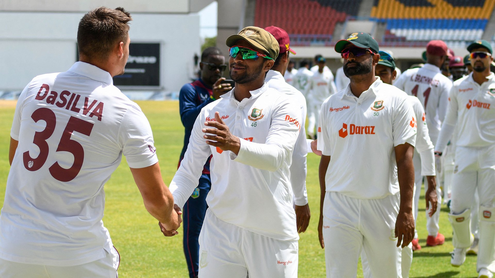 Bangladesh lost the first Test against West Indies under leadership of Shakib Al Hasan