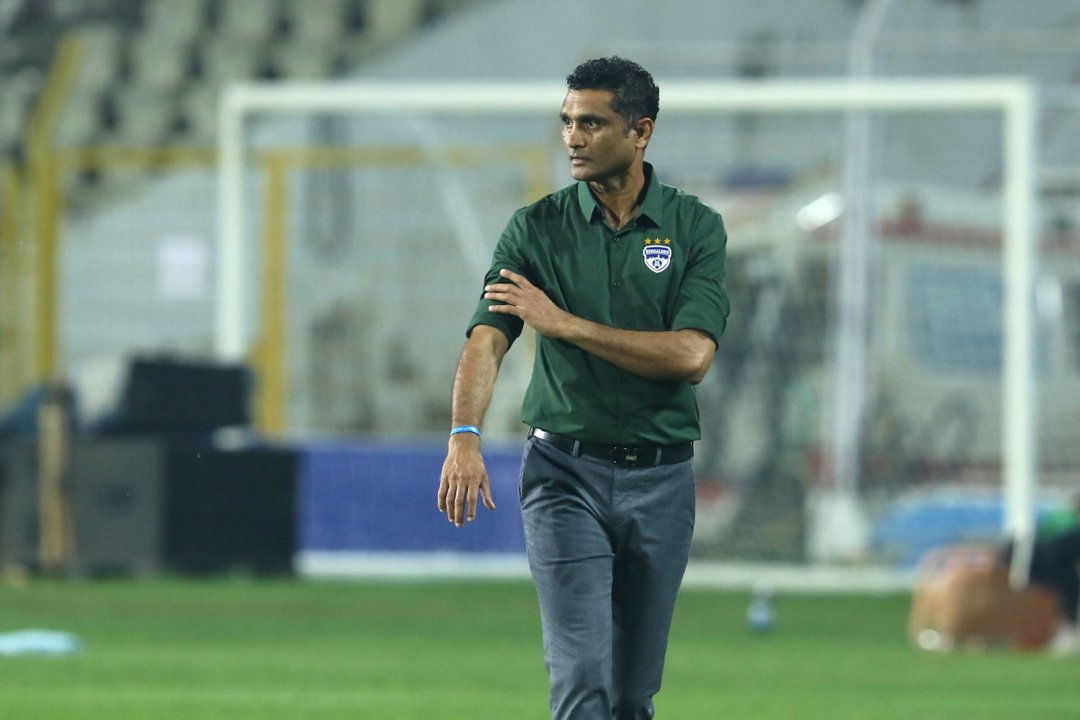 Naushad Moosa is the interim coach of Bengaluru FC