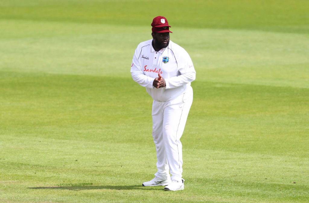 VIDEO | Rahkeem Cornwall's stunning reflex catch at first slip leaves Roston Chase stoked