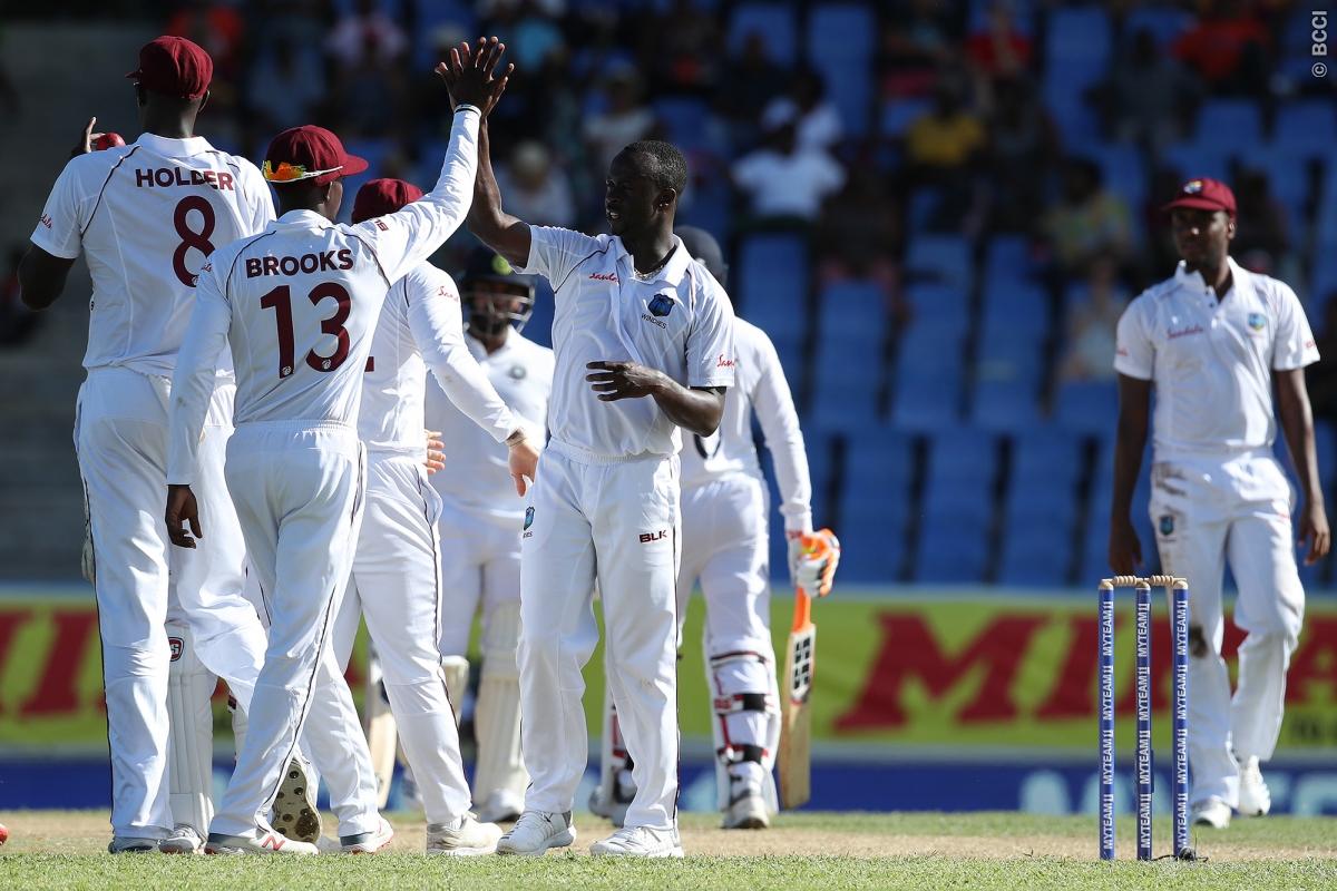 VIDEO | Kemar Roach left embarrassed after premature celebration as DRS reveals massive inside-edge