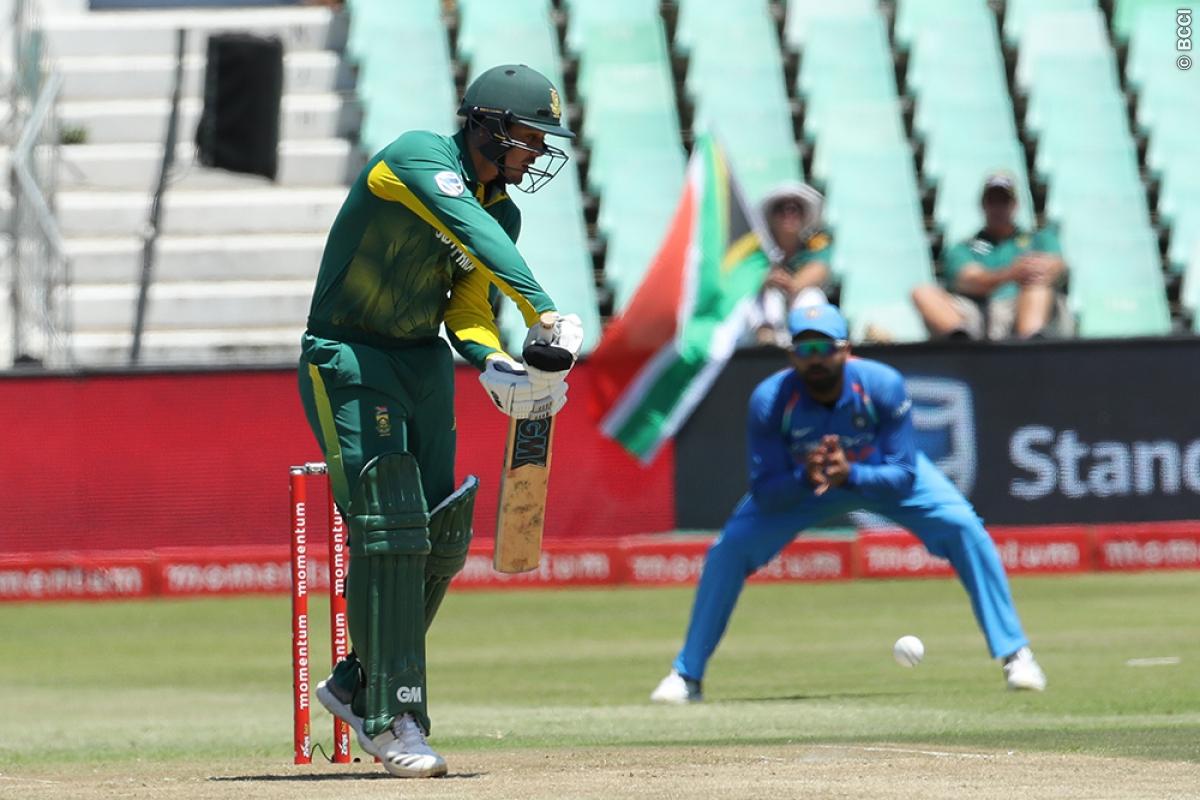 VIDEO | Quinton de Kock left embarrassed after “one of the worst lbw reviews ever”