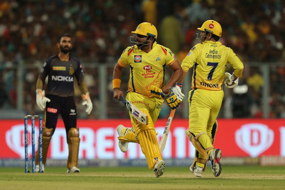 Raina and Dhoni together for CSK during an IPL season