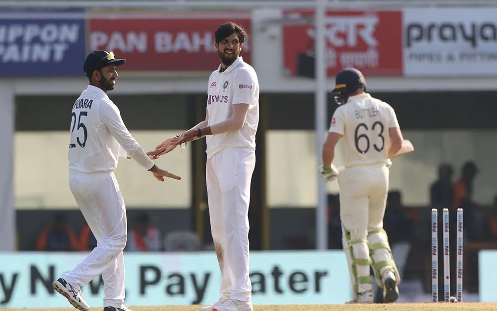 Ishant picked his 300th Test wicket of his career against England