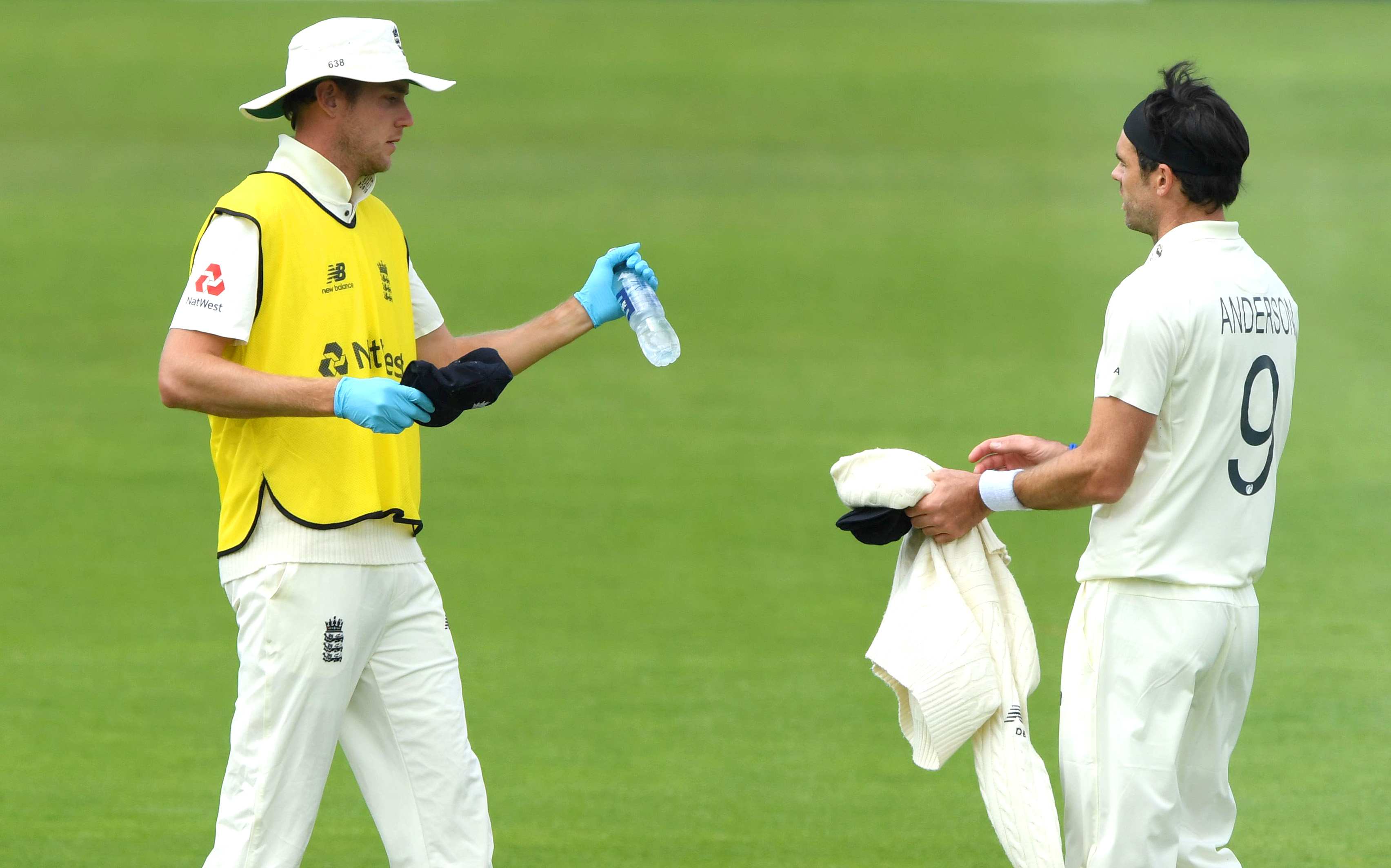 James Anderson and Stuart Broad have 1,156 Test wickets between them
