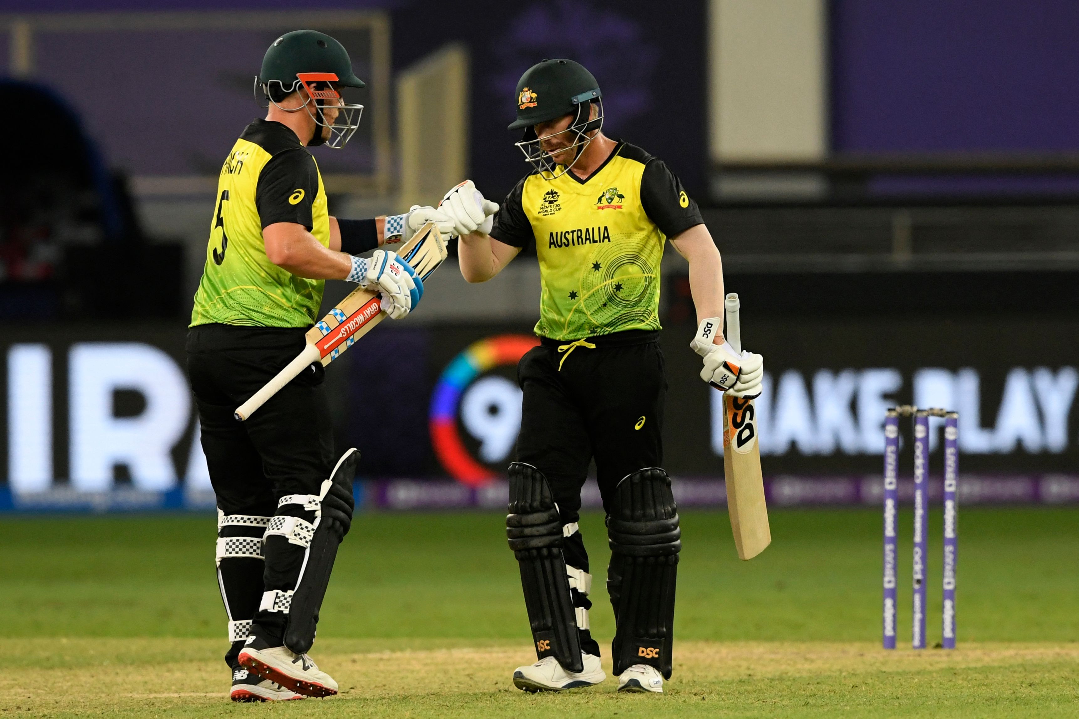 Aaron Finch and David Warner set up Australia's comfortable seven-wicket win over Sri Lanka