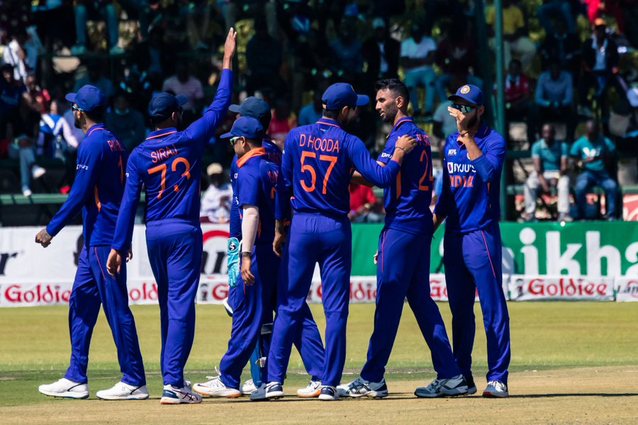 An unbeaten partnership between Shubman Gill and Shikhar Dhawan guided India home to a 10-wicket victory
