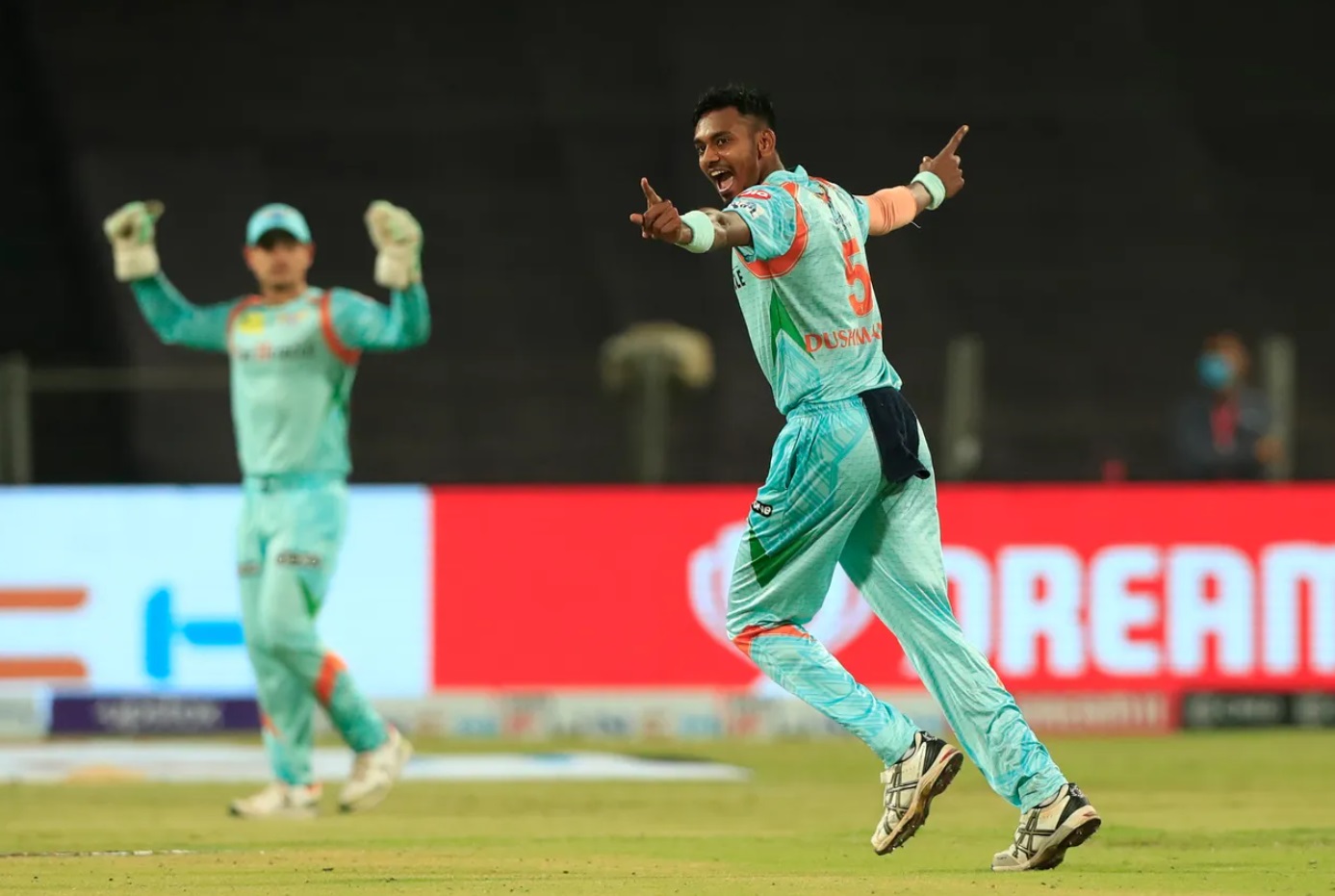Dushmantha Chameera returns to get ‘prized’ Jonny Bairstow wicket .