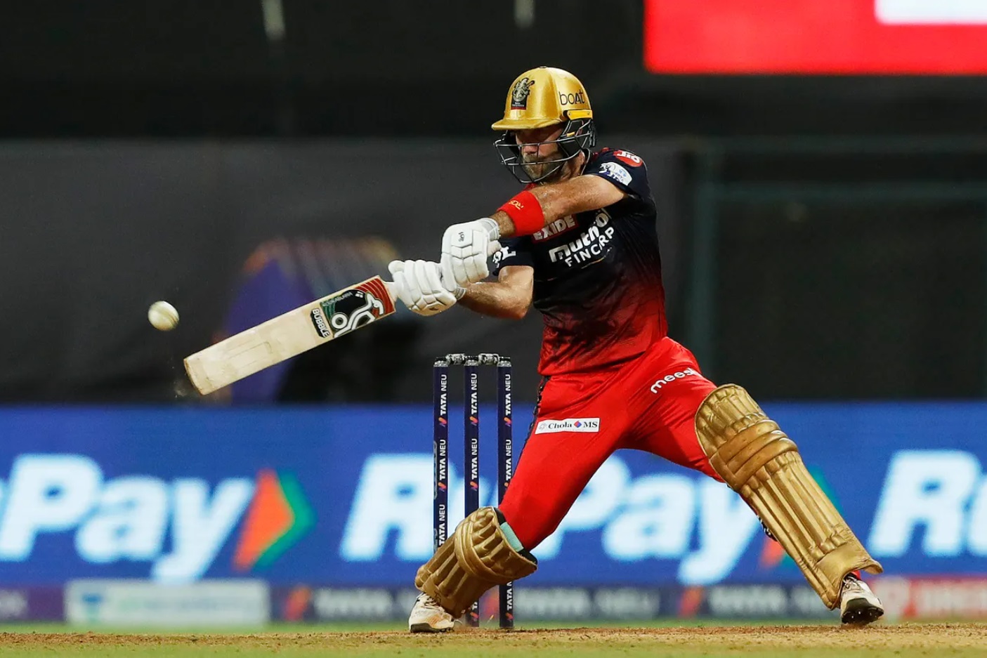 Glenn Maxwell scored 40* off 18 balls against Gujarat Titans.