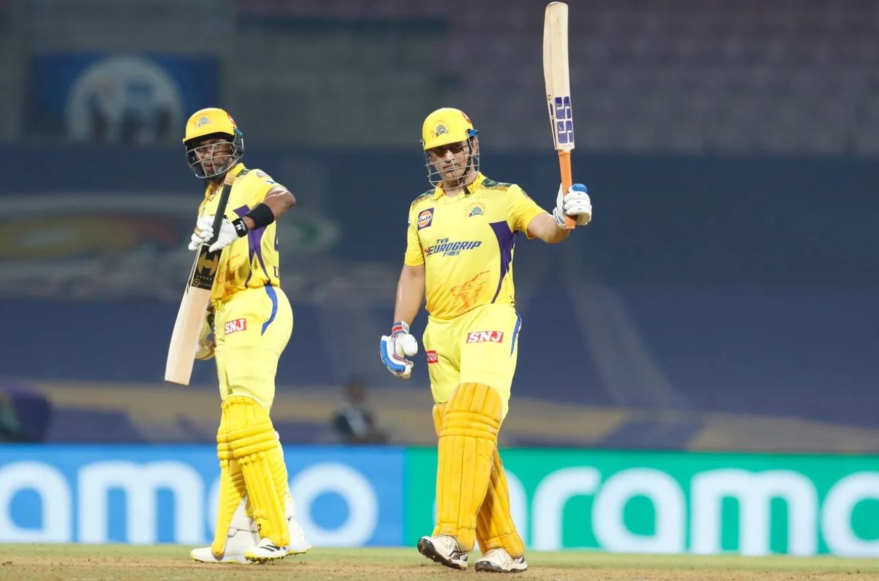 MS Dhoni’s unbeaten 13-ball 28 handed the MI their seventh successive defeat in IPL 2022.