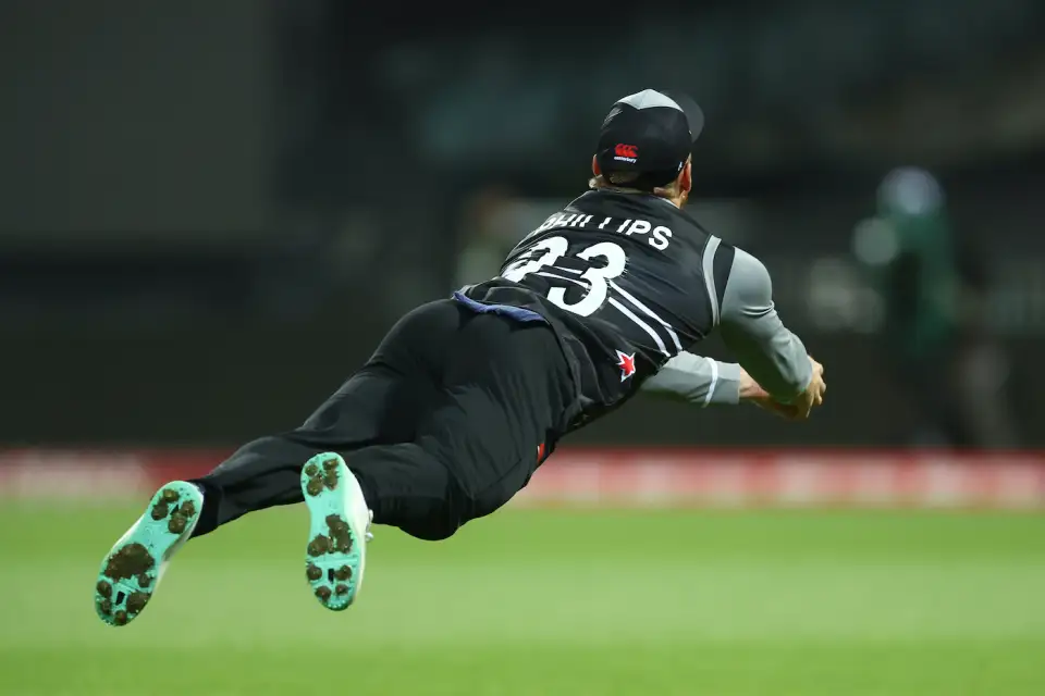 Glenn Phillips was seen struggling in the Australian heat in the second innings following a record-breaking century with the bat