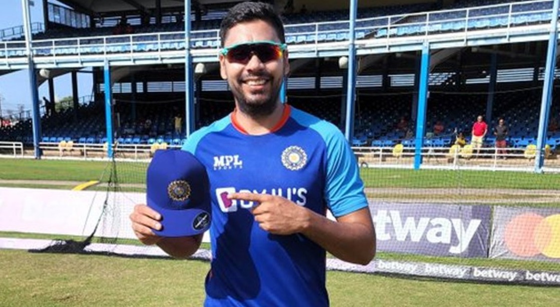 Avesh Khan replaced Ravi Bishnoi in the second T20I vs West Indies.