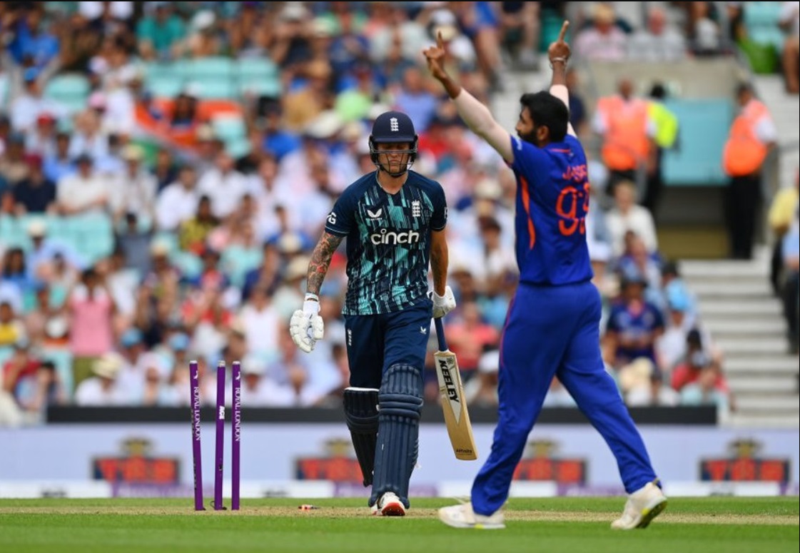Jasprit Bumrah returned career-best ODI figures at The Oval.