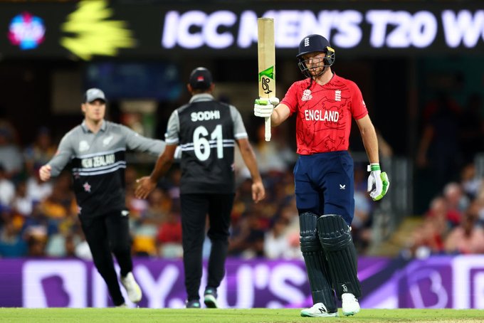 Jos Buttler starred with the bat for England.