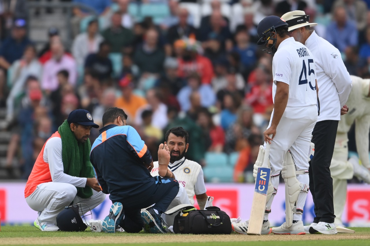 Rohit Sharma and Cheteshwar Pujara contributed handsomely during India's 2nd innings at The Oval 