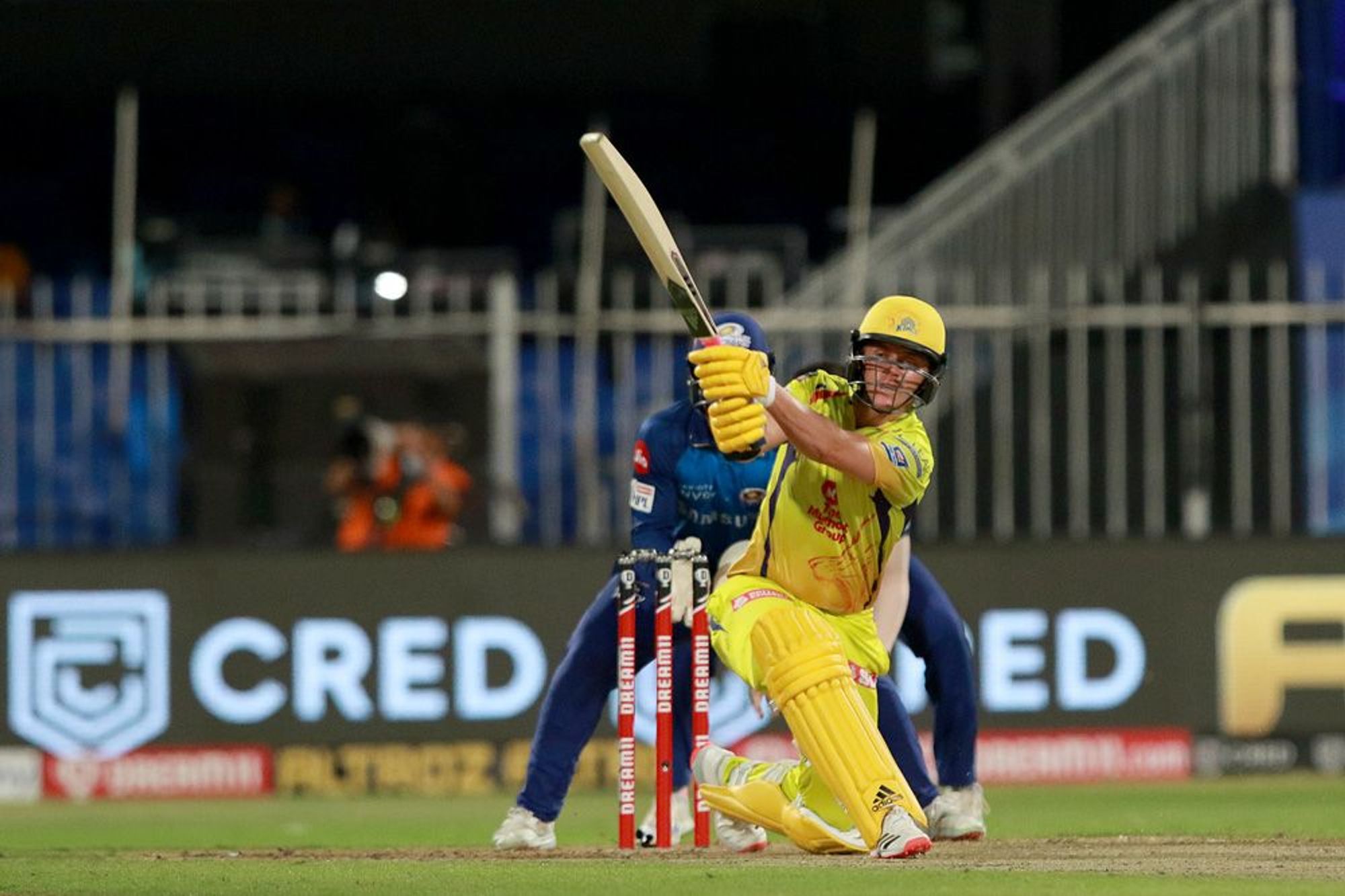 Sam Curran scored 53 off 47 deliveries against Mumbai