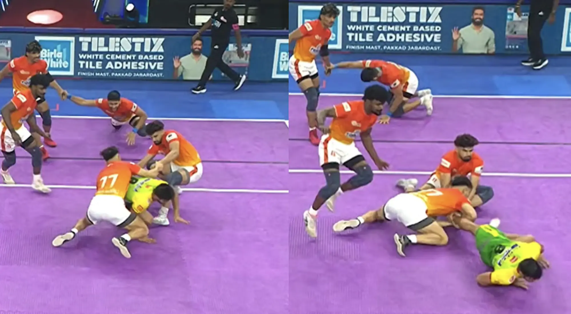 Ayan Lohchab Impresses With 19 Raid Points in PKL 12 Match Against U Mumba.