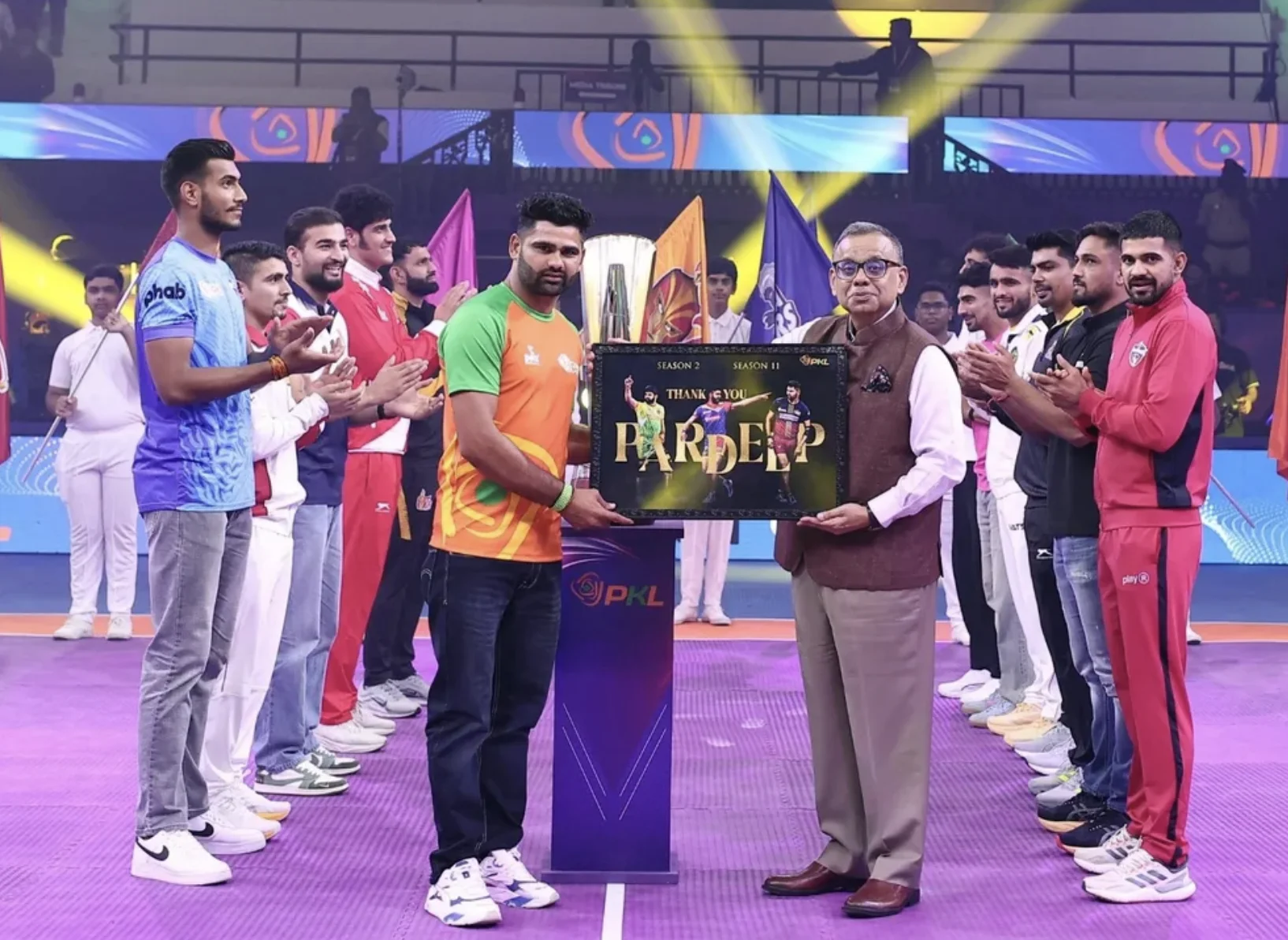 PKL Celebrates Pardeep Narwals Glorious Legacy