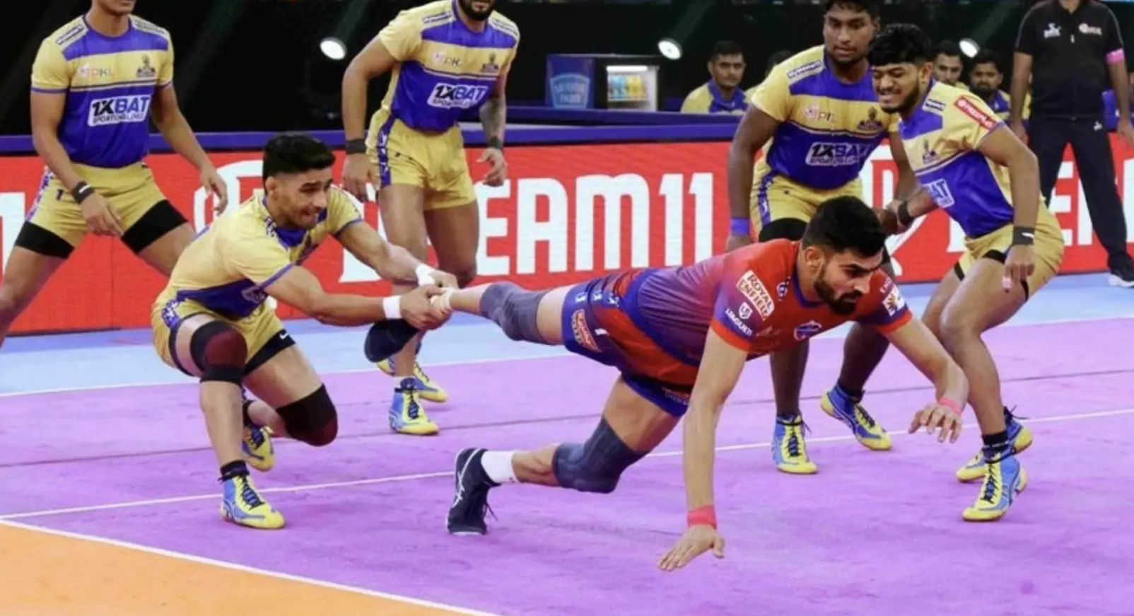 UP Yoddhas Triumph Over Bengaluru Bulls in Historic Tie-Breaker Clash.