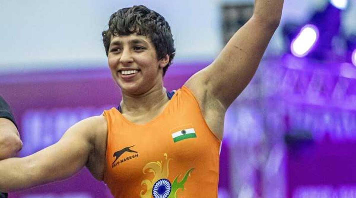 Anshu Malik featured in the 2020 Tokyo Olympics