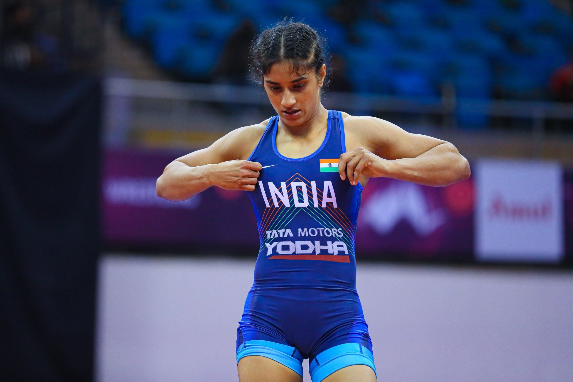 Vinesh Phogat crashed out in her second bout at the 2020 Tokyo Olympics