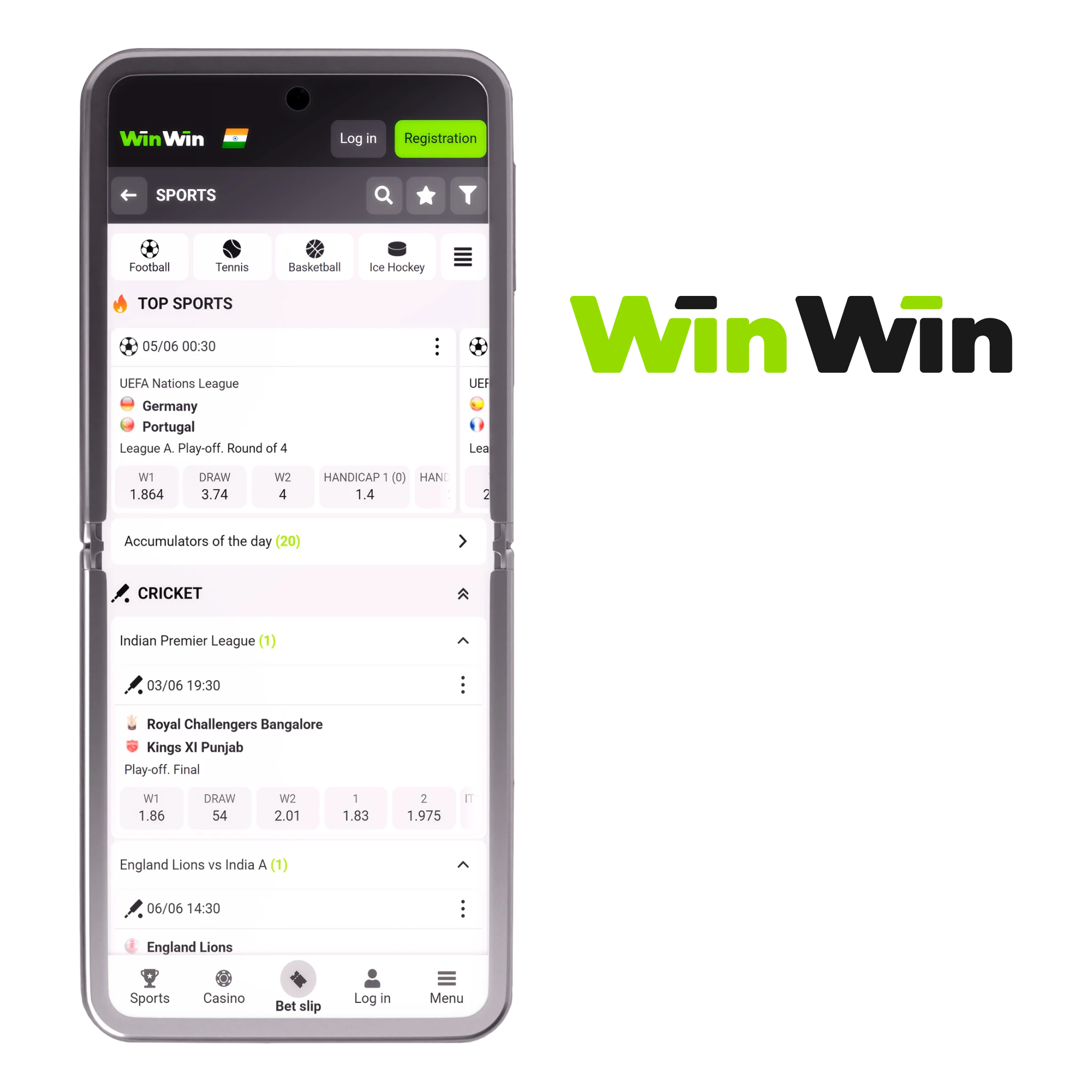Sports Betting App – WinWin.