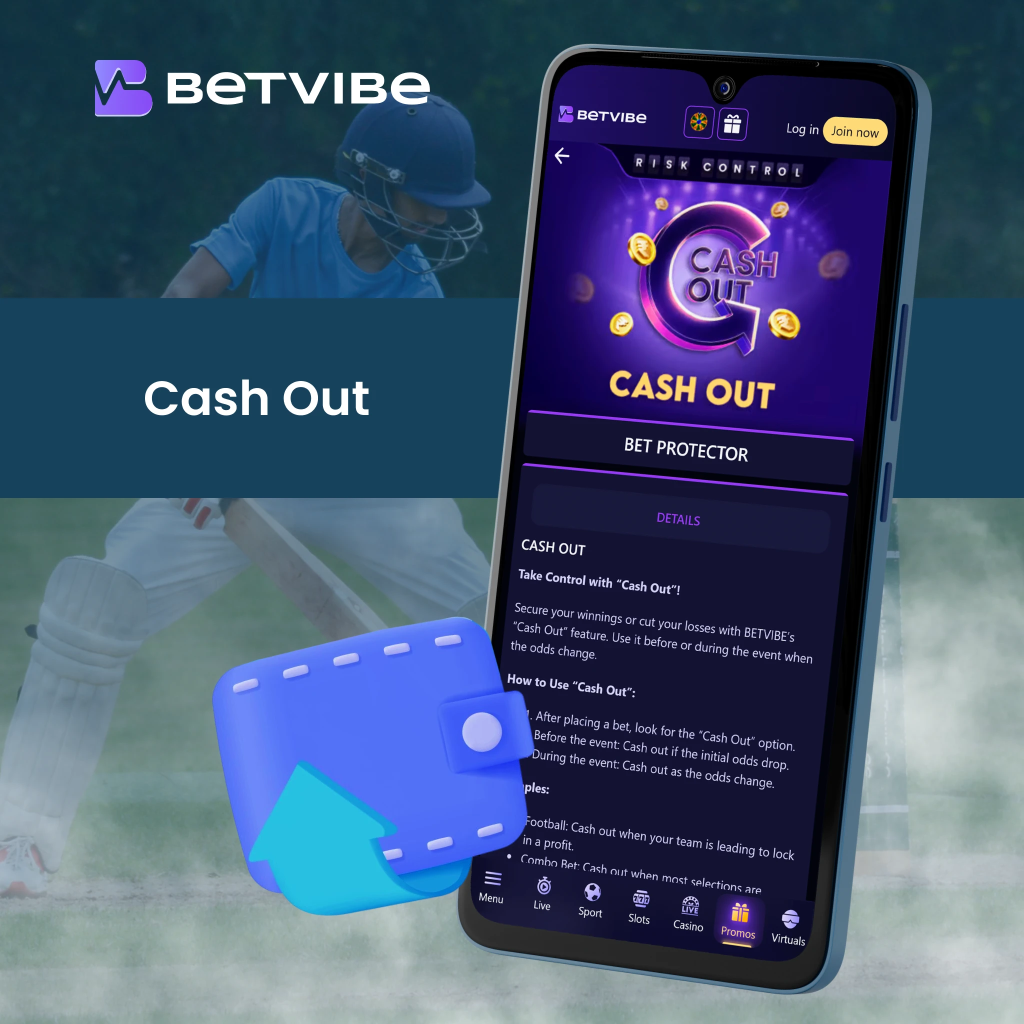 Cash Out.