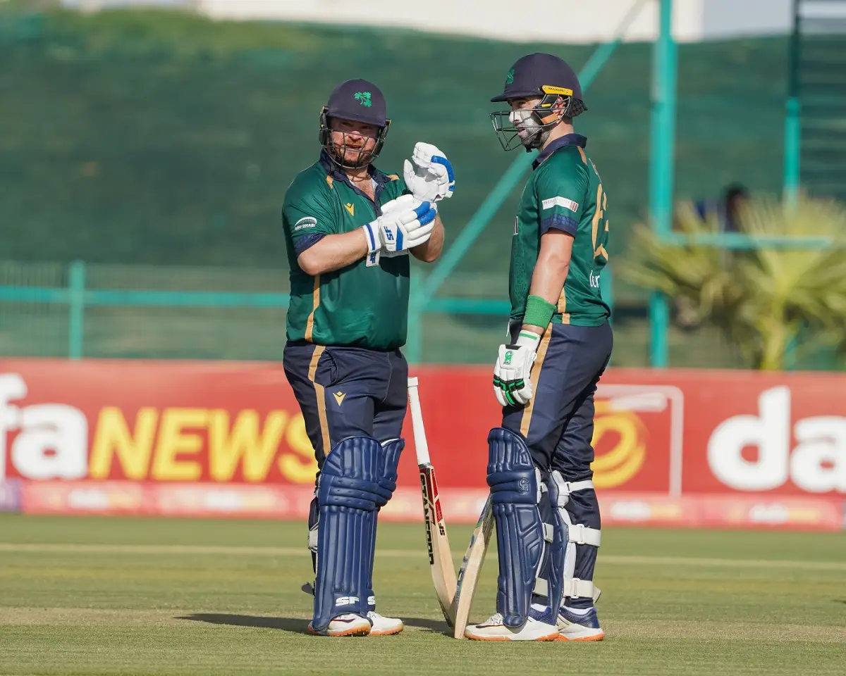AI Simulation, IRE vs WI | Balbirnie-Stirling's experience helps Ireland nail clinical chase to take lead