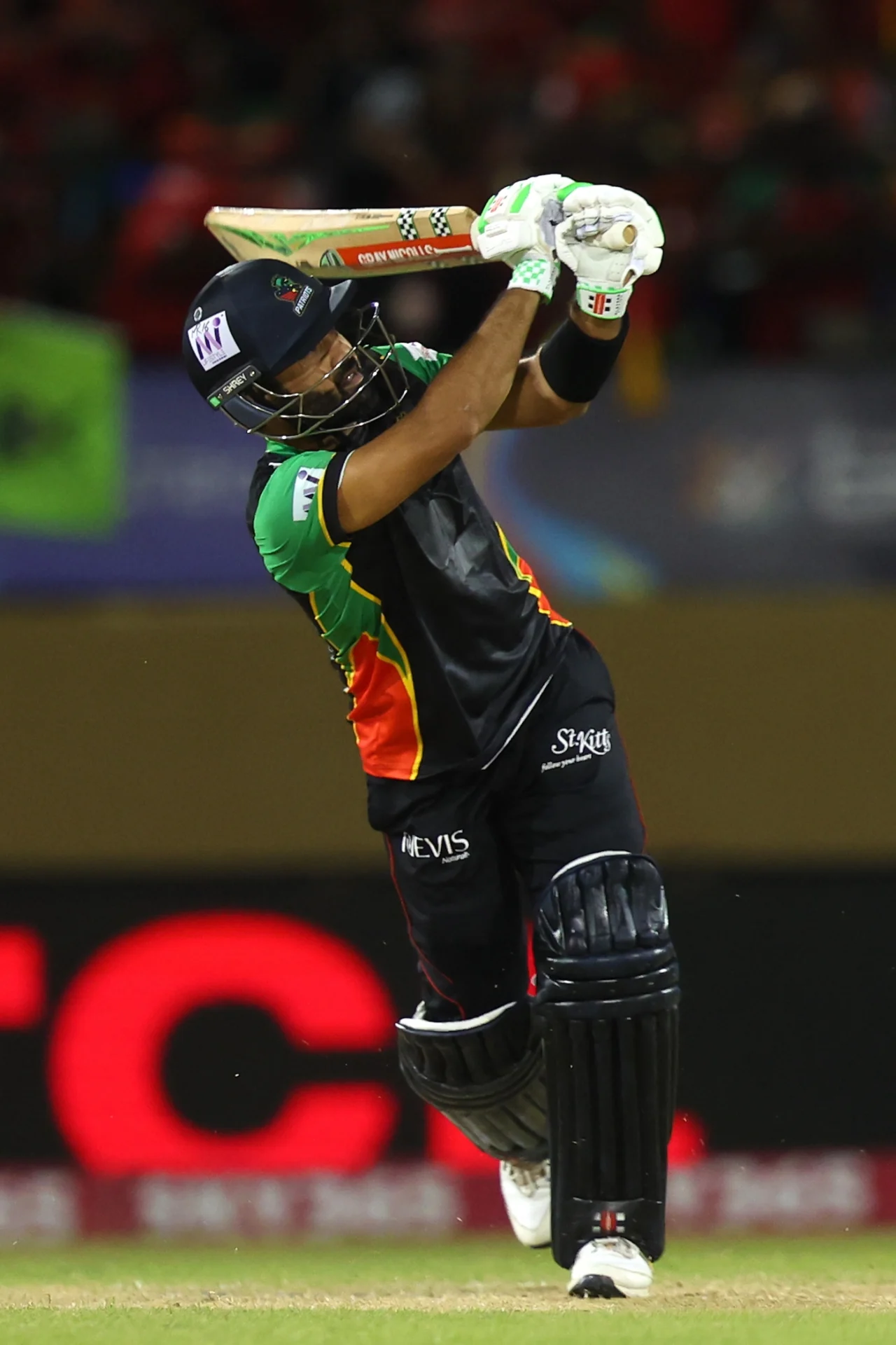 Mohammad Rizwan of St kitts and Nevis Patriots