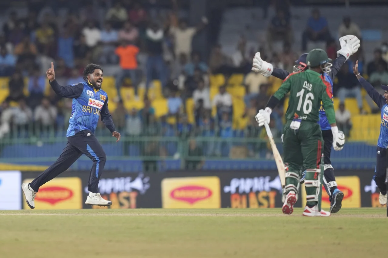 Wanindu Hasaranga played a brisk cameo in the death overs and followed the knock with three scalps to help SL defeat BAN in the first T20I at Pallekele, as per AI