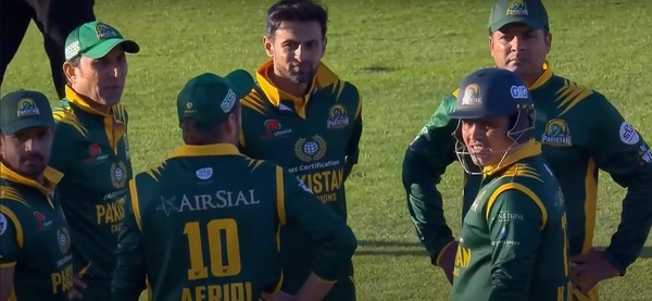 The Pakistan Champions team during the WCL 2025 tournament.