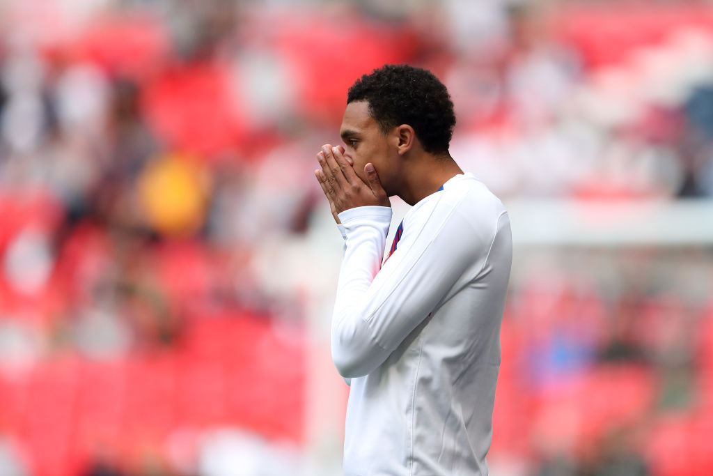 Trent Alexander-Arnold was dropped by Gareth Southgate