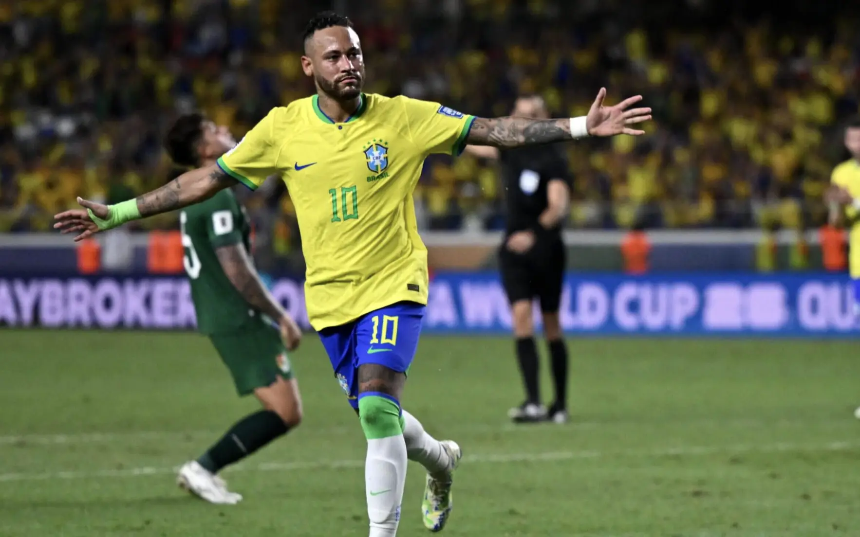 Emiliano Diaz Wishes Neymar a World Cup Triumph.