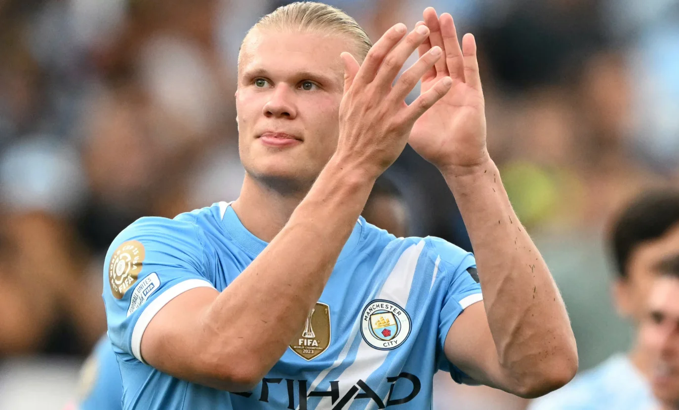 Brightons Stefanos Tzimas Jokes About Taking Haalands Shirt, Eyes Hat-Trick Against Man City