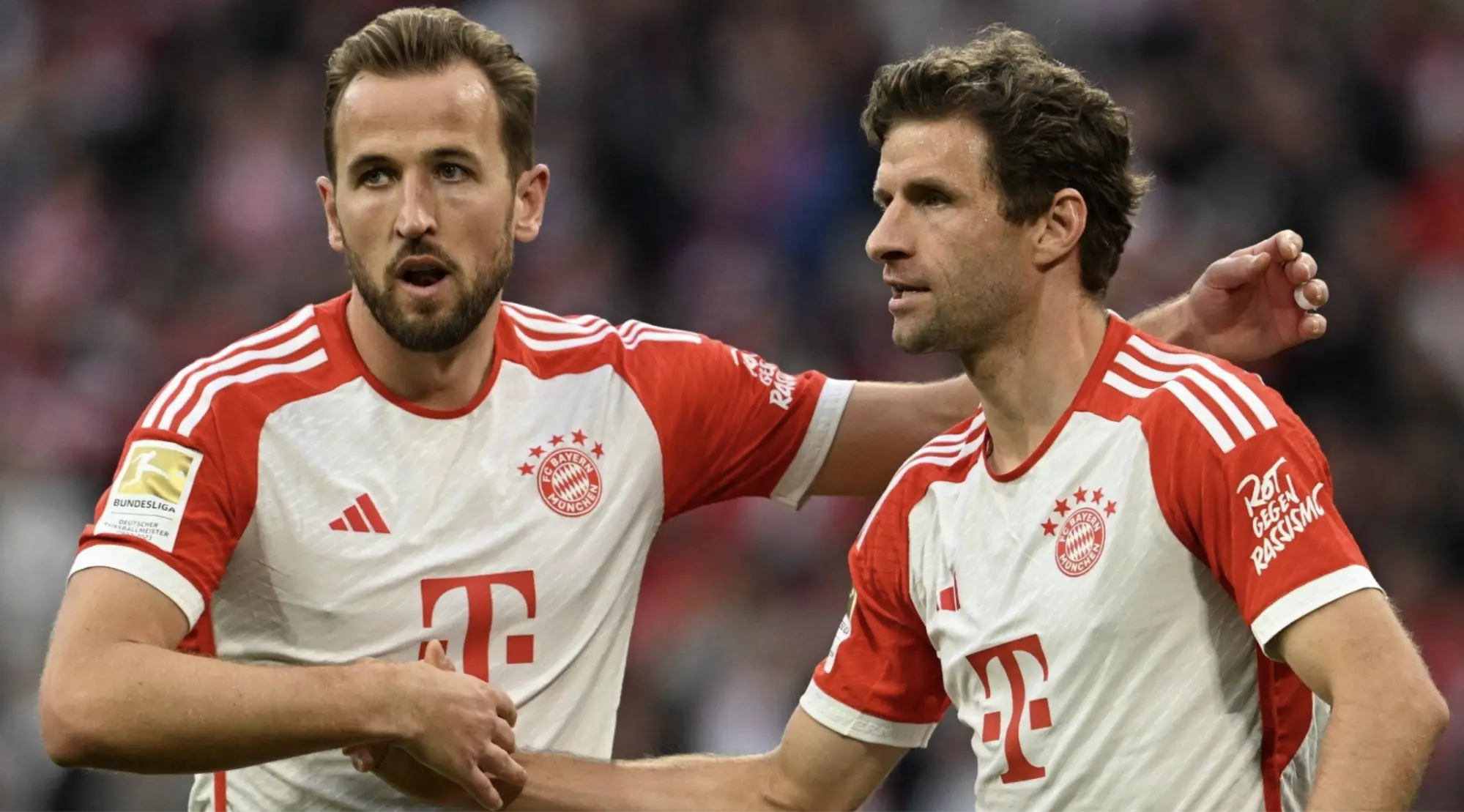 Harry Kane and Thomas Muller Set Friendly Hat-trick Challenge.