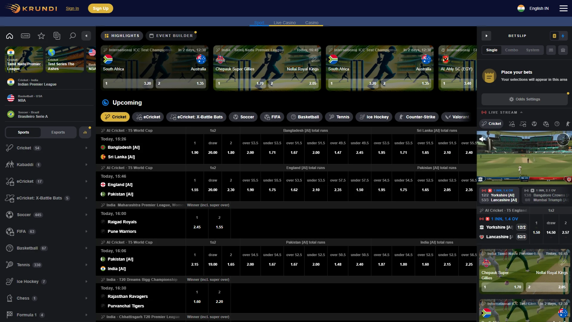 Krundi website