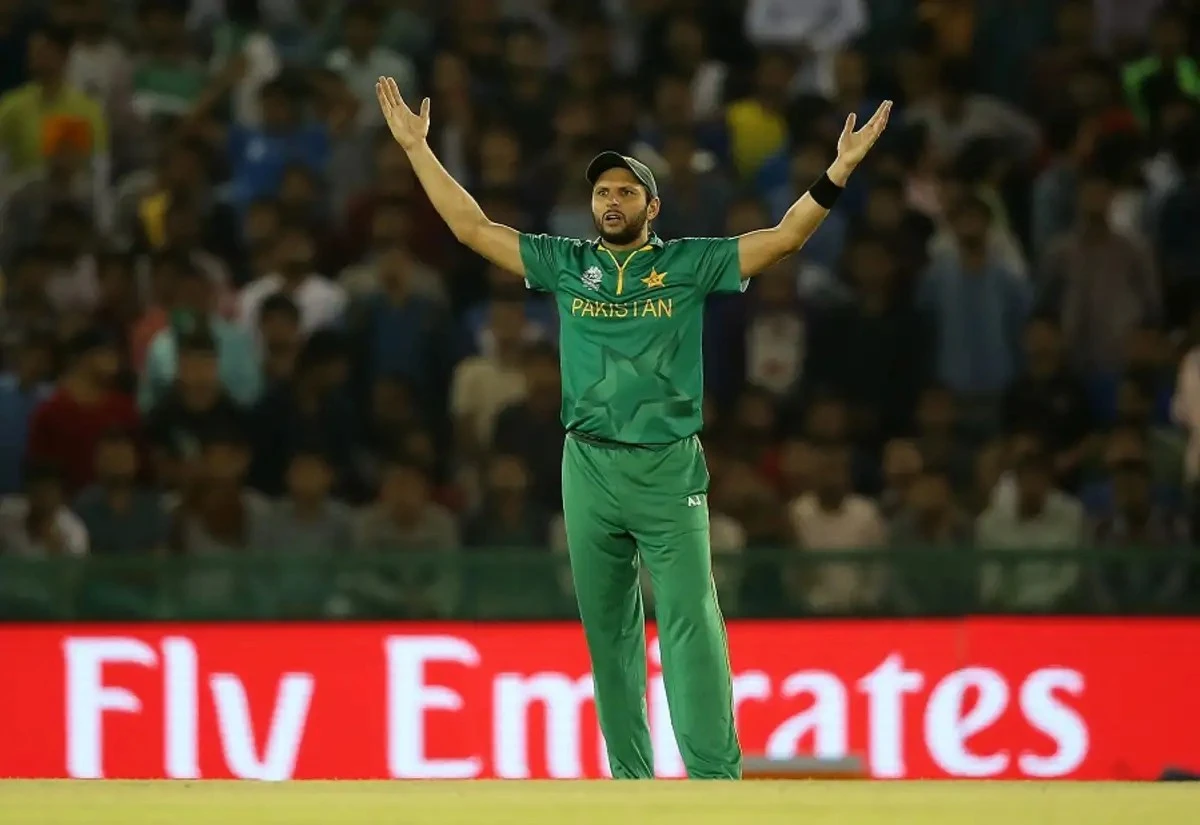 Shahid Afridi.