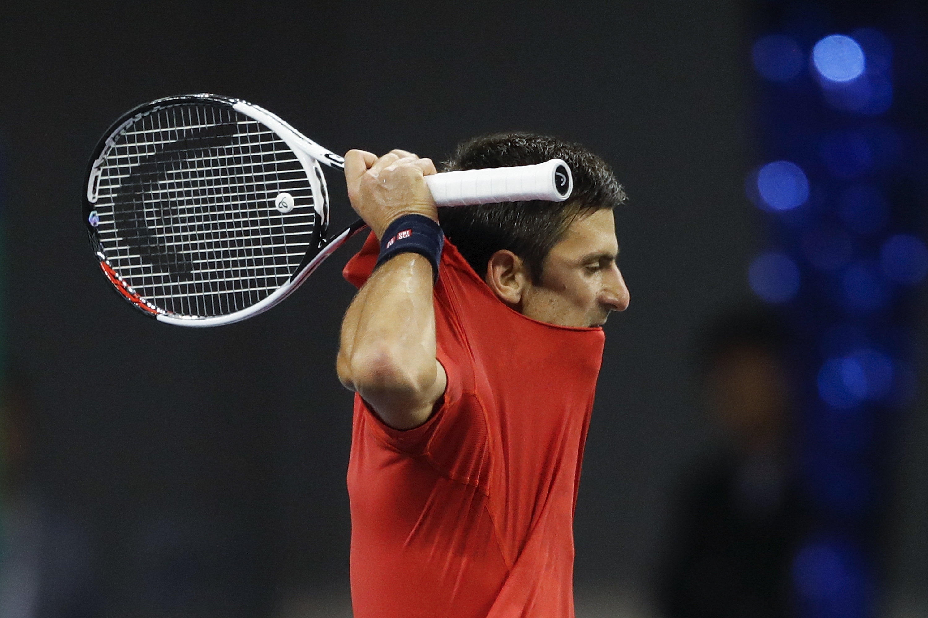 Novak Djokovic loses calm and match at Shanghai Masters