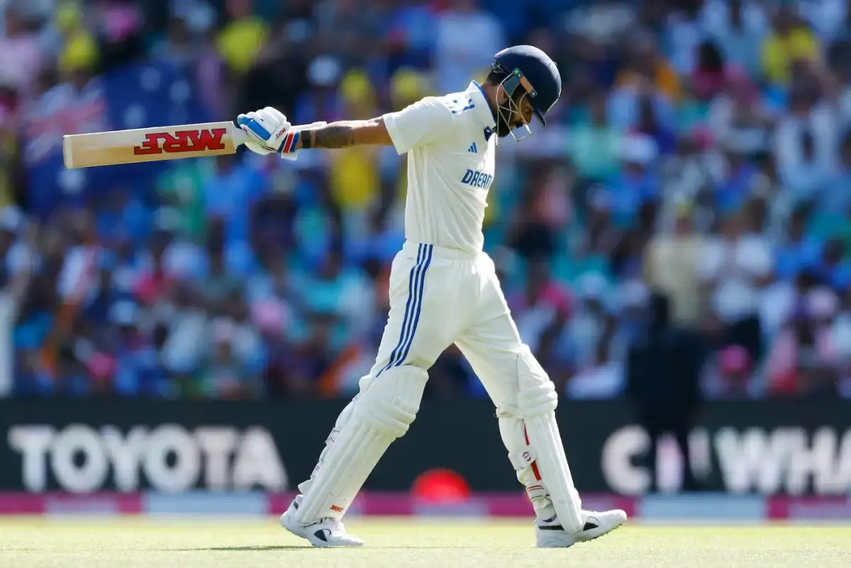 Kohli in Bad Test Patch.