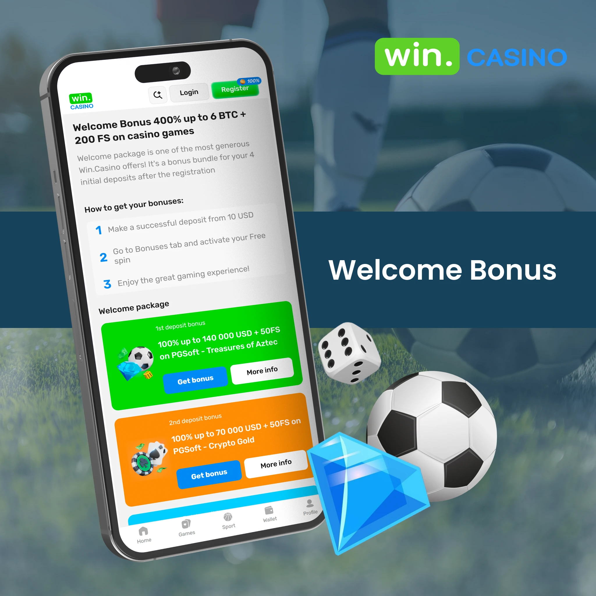 Welcome Bonus.
